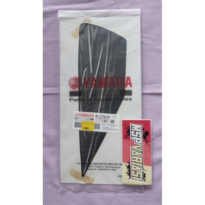 Striping Motor  Yamaha Vixion Old 2009 Hitam Original Ori asli Yamaha Genuine Part