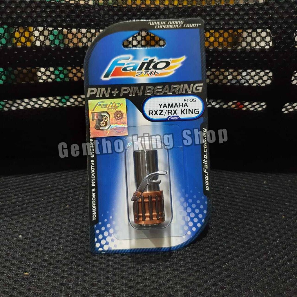 PIN LAHER RX KING FAITO LAHER PIN PISTON SET RX KING FAITO RACING