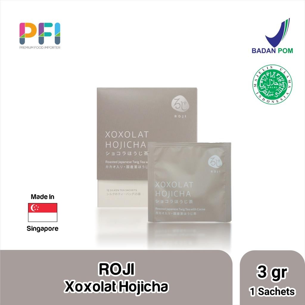 

ROJI Xoxolate Hojicha Green Tea With Cocoa 1 SACHETS