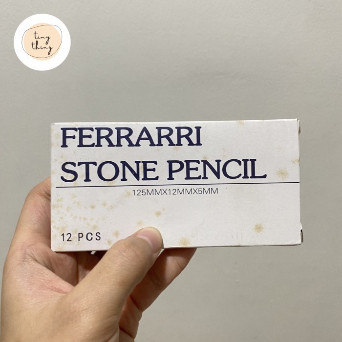 

Kapur Besi Ferrari/ Plate Stone Pencil isi 12 PCS