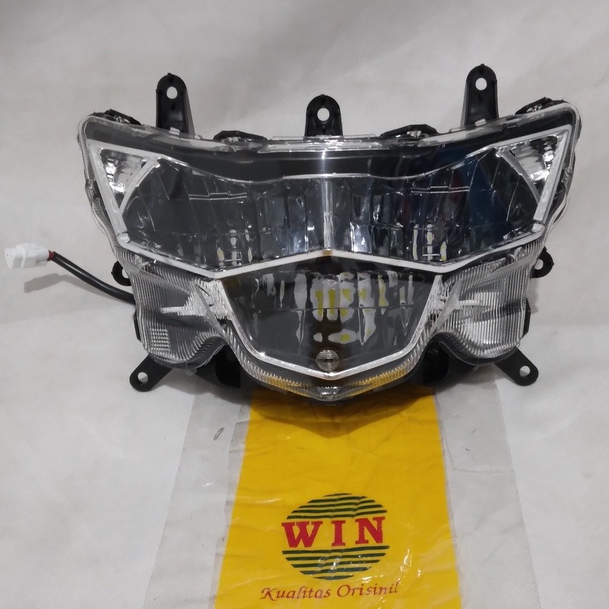 Lampu Depan Mio Soul GT 125 Blue Core + LED 2015 2016 2017 2018 WIN | reflektor headlamp WIN | head 