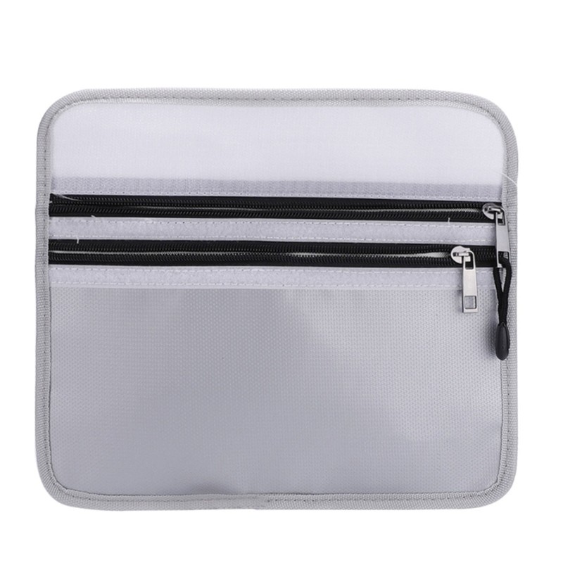 

Fireproof File Document Bags Small Fireproof Money Bag (17.5x27cm), Fireproof Wallet, Cash Protective Bag