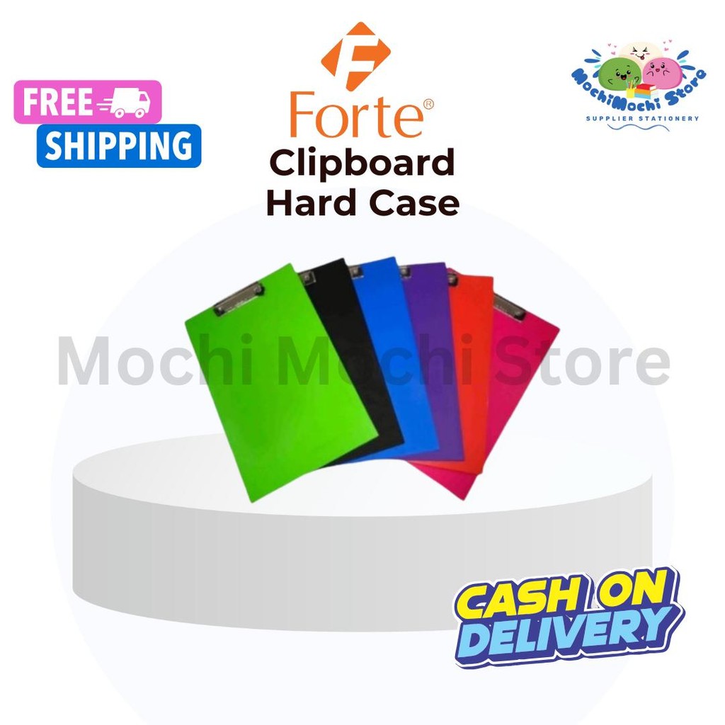 

Hardcase Clipboard Forte | Papan Ujian Forte | Papan Clipboard | Papan Jalan Stationery