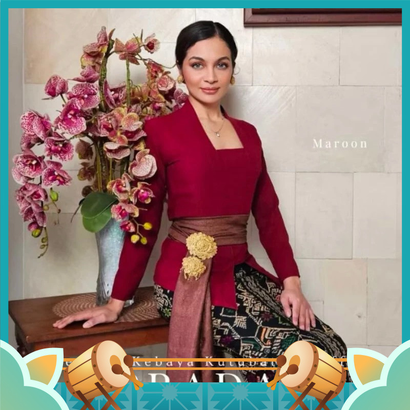 Baju Wanita Modern Keren Kekinian Kondangan Acara Formal / SETELAN KEBAYA BALI CHIFFON PRADA | SET K