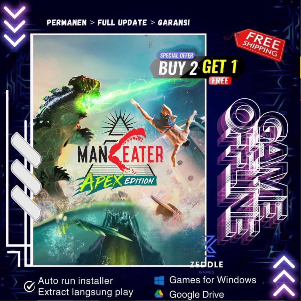 MANEATER APEX EDITION - GAME PC / GAME LAPTOP