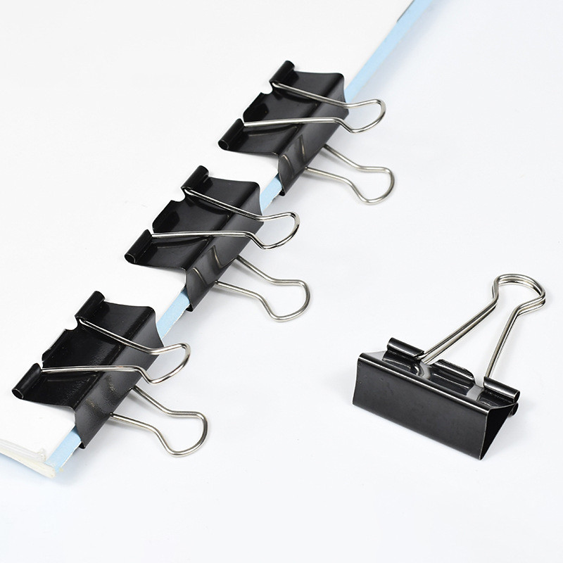 

10pcs Metal Binder Clips Multifunction File Letter Tickets Photo Paper Clips Notes Document Grip Clamps Office Binding Supplies