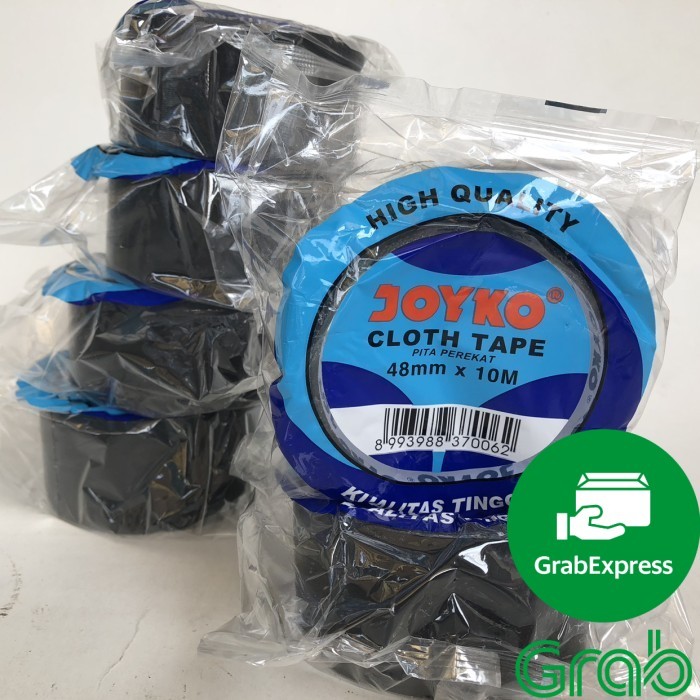 

Cloth Tape / Lakban Kain Hitam Merk Joyko 48 mm x 10 meter Blue Core murah