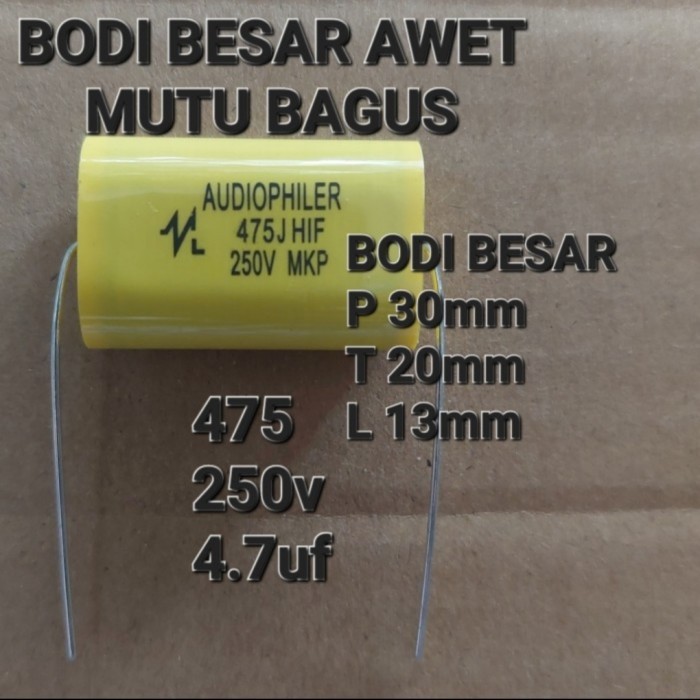 BSM omr for audio 4.7uf 4,7uf 400v 450v 400volt 400 v volt mkpb mkp