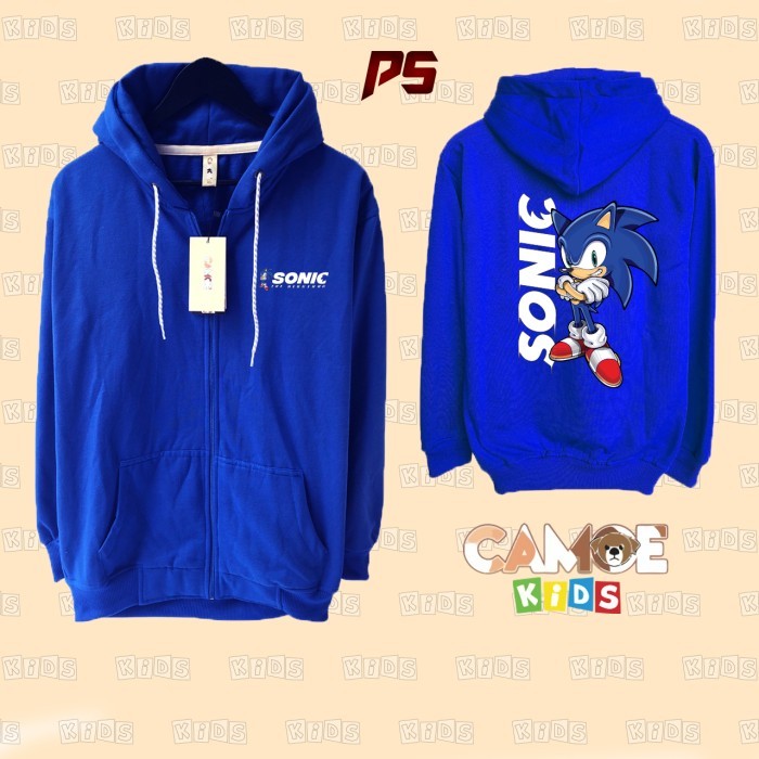 Jaket Anak Sonic The Hedgehog
