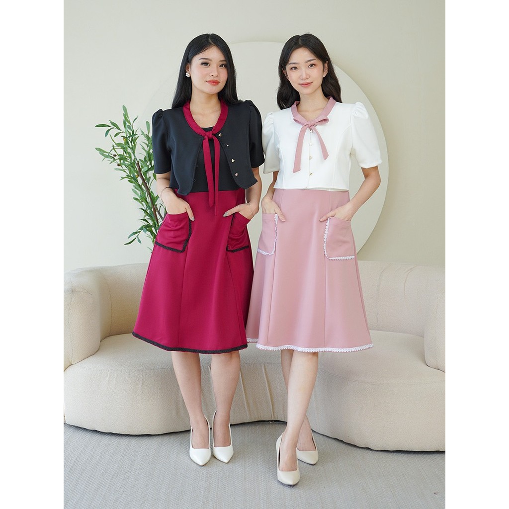 Atala Coquette Dress Kombinasi