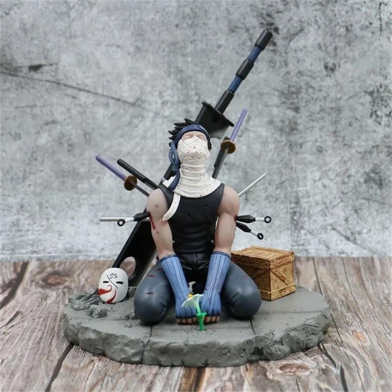 NARUTO Figure Momochi Zabuz Tears Goodbye Haku Anime PVC Figure NARUTO Zabuza Kakashi Sasuke Model T