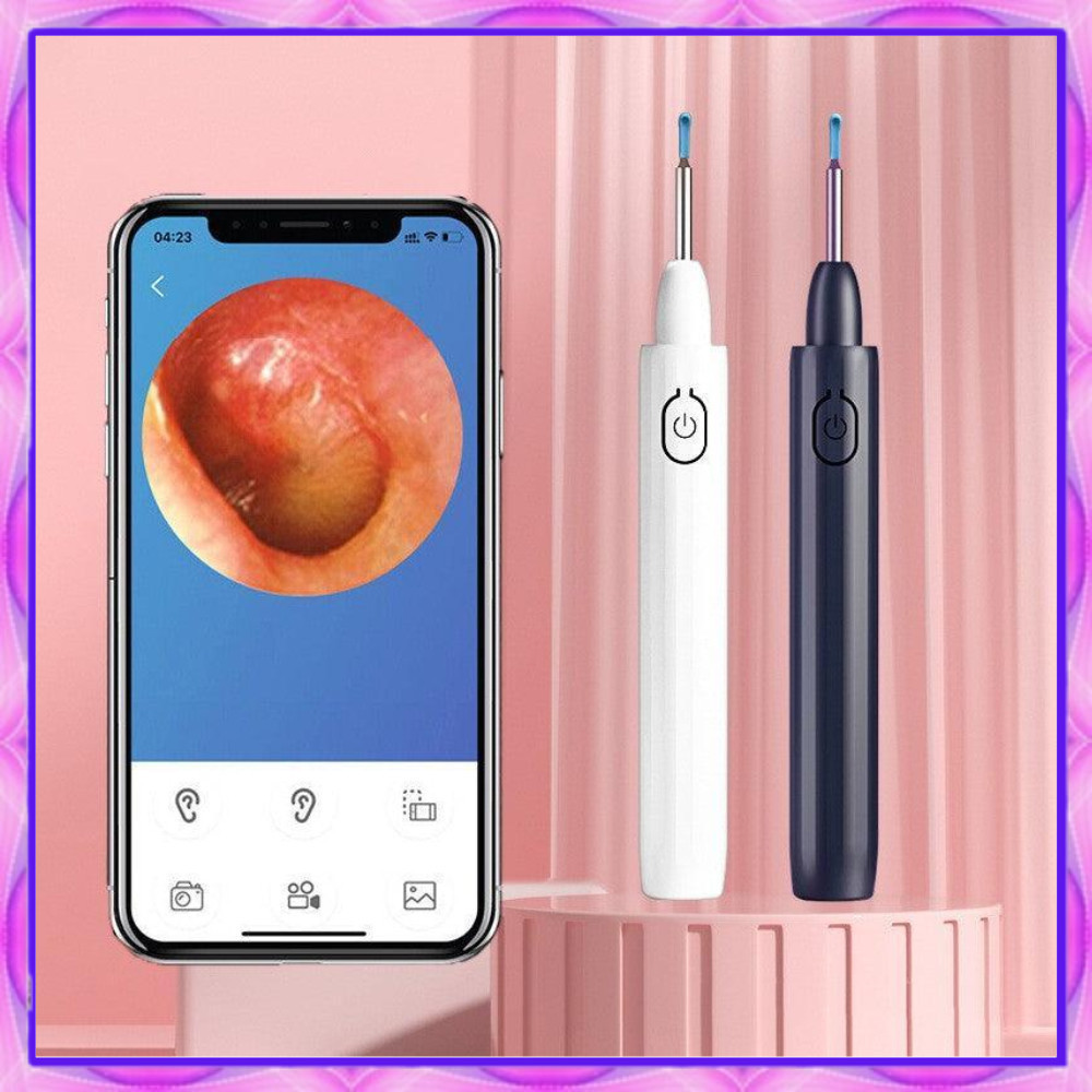 Pembersih Telinga Dengan Kamera Endoskopi Elektrik Kamera Endoskopi Pembersih Telinga-COD