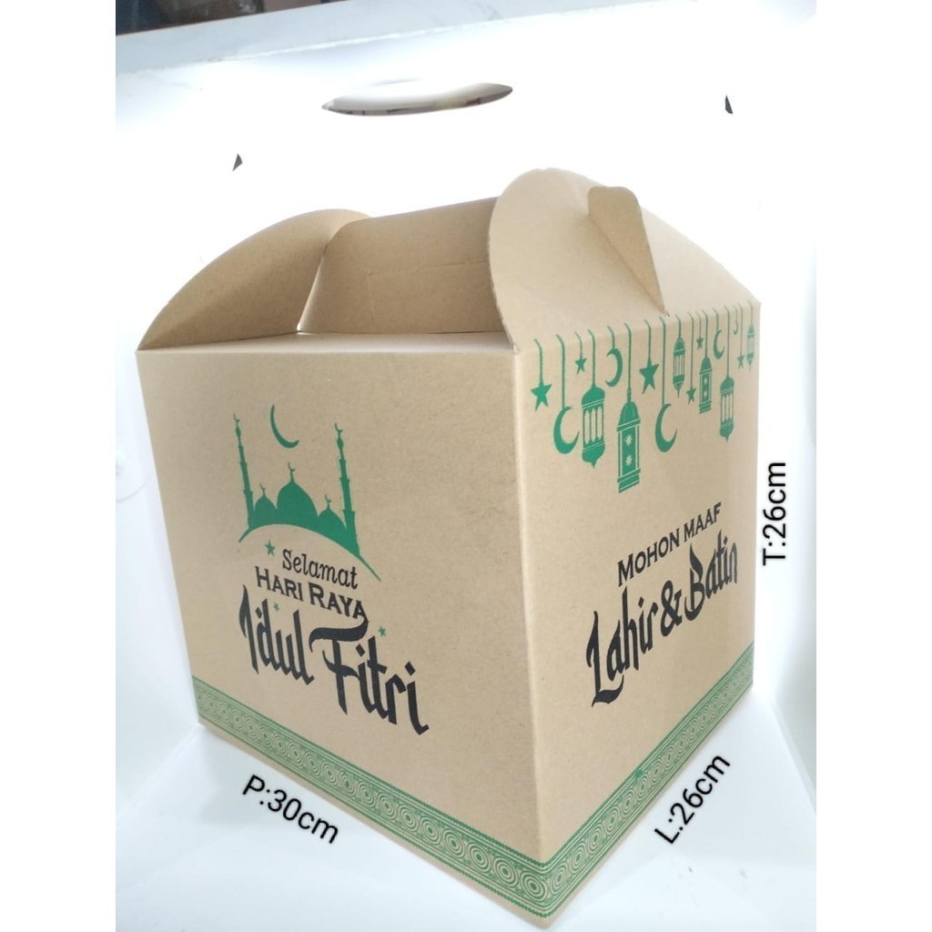 

KARDUS PARCEL L 30X26X26 CM 1 PCS MOTIF LEBARAN E FLUTE