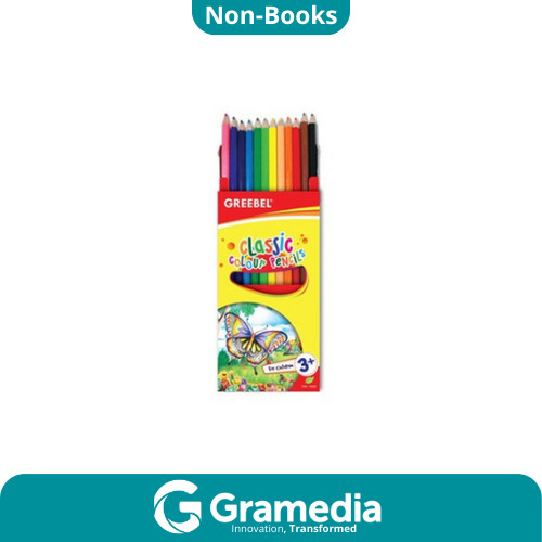 

[Gramedia Cijantung] GREEBEL 7012 CLASSIC COLOR PENCIL CRD
