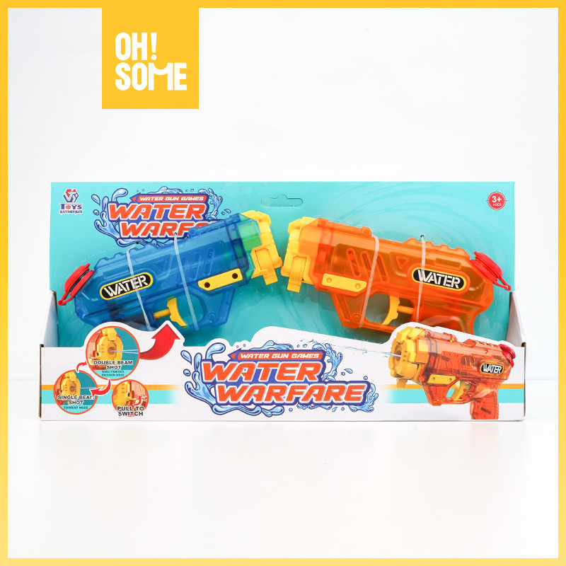 JR60OI OHSOME  Water Soft Gun Mainan Anak Pistol Air Tembakan Dual Water Gun Pistol Air Anak