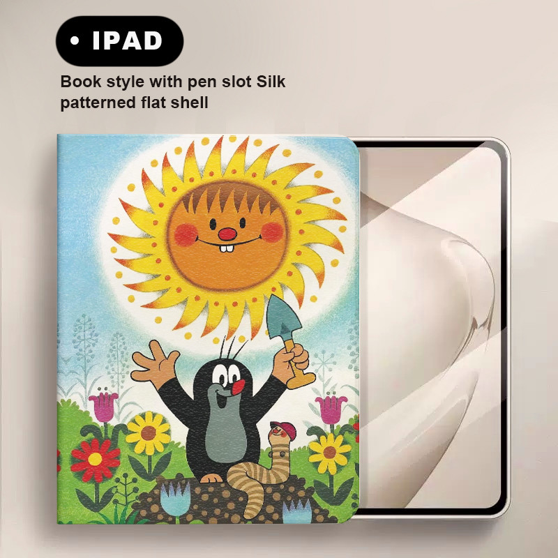 Bunga Matahari Mole Case table Samsung A8 10.5 inch A9 8.7 inch A9+ 11 inch S6 Lite 10.4 inch S9/S9 