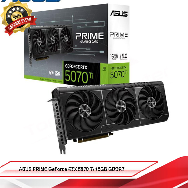 ASUS PRIME GeForce RTX 5070 Ti 16GB GDDR7 | VGA Gaming RTX 5070ti