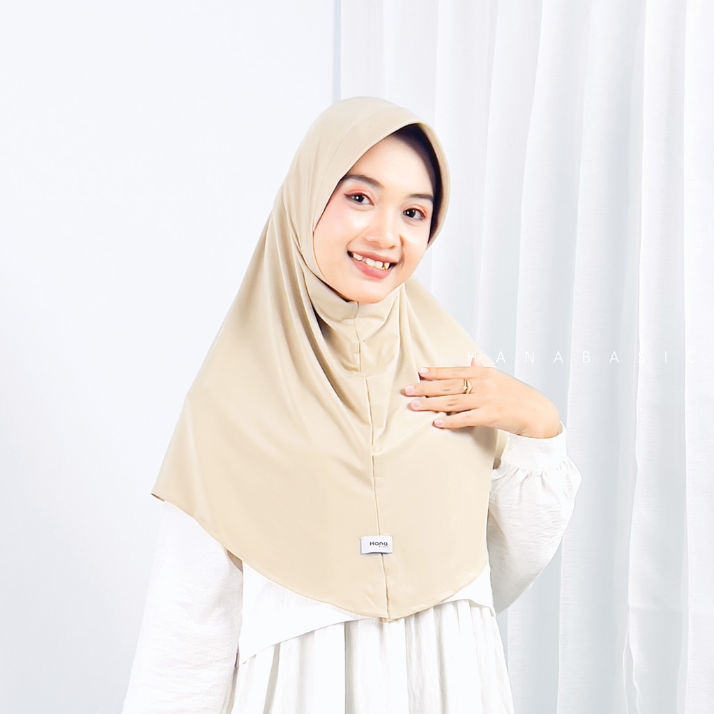 Jilbab Sport Kerudung Instan Menutup Dada Hijab Bergo Hamidah Ukuran L Sporty Daily