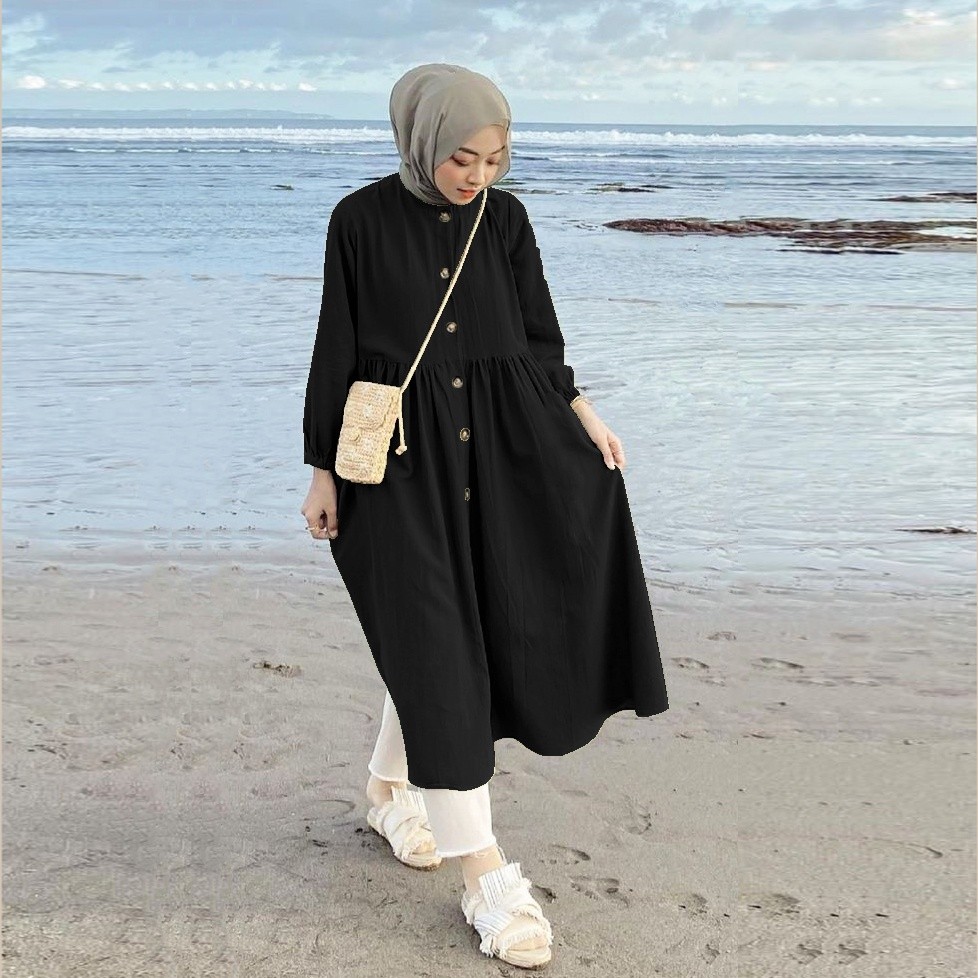 TUNIK RAYON KEKINIAN | BAJU ATASAN WANITA RAYON