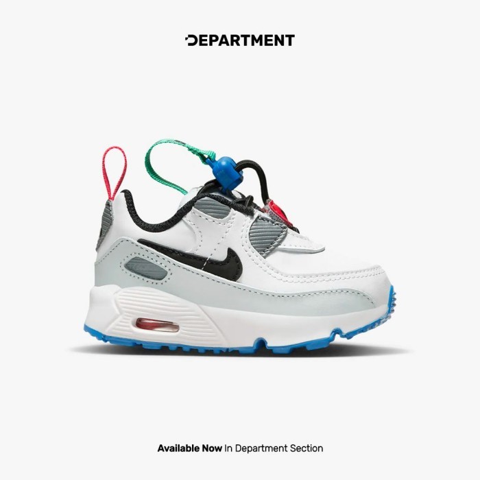 Sepatu Sneakers Anak NIKE AIR MAX 90 TOGGLE (TD) CV0065109 ORIGINAL - 8CM