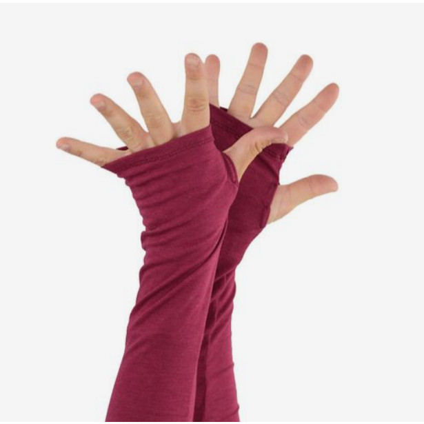 Ave - Manset Jempol Tangan Pendek Syari | 044 Handsock Muslimah