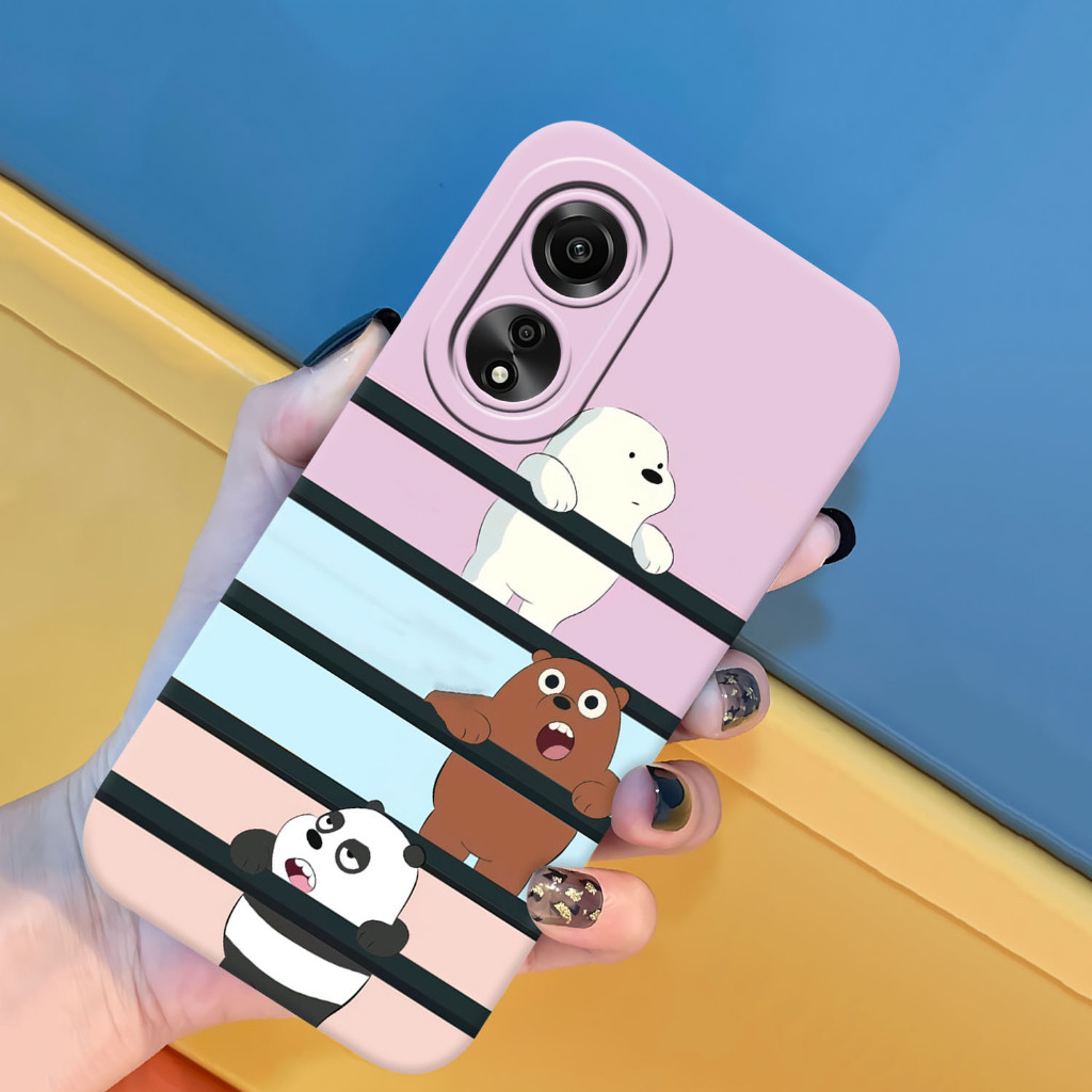 [iC-16 ] Softcase Oppo A78 4G Terbaru 2023 - Case Oppo A78 4G Terbaru 2023 - Casing  Oppo A78 4G Ter