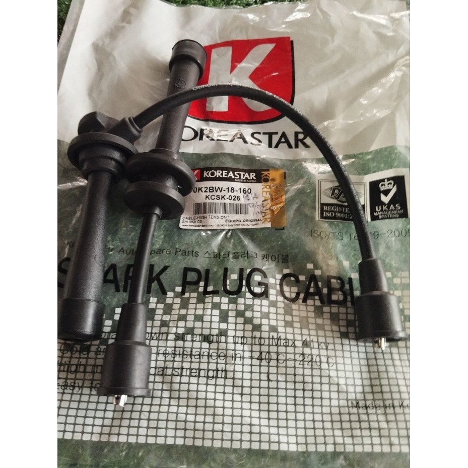 Ready Stock Kabel busi kia carens 1 dan kia carens 2 ( 2 buah kabel busi)