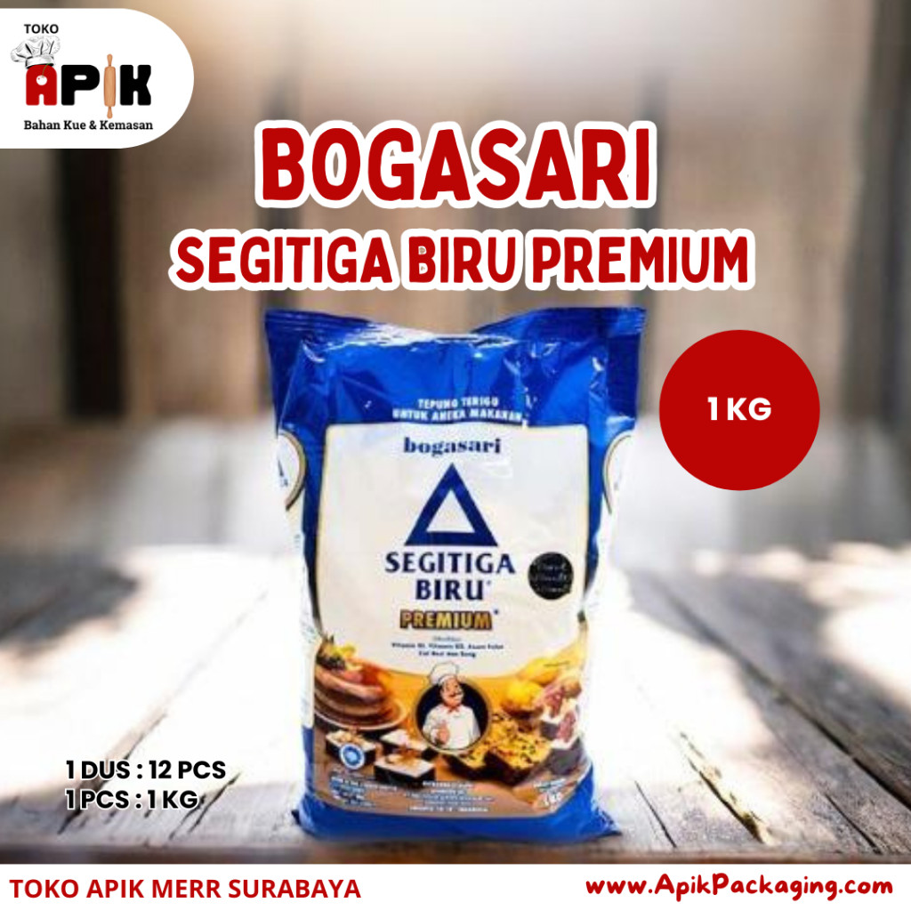 

TEPUNG TERIGU SEGITIGA BIRU PREMIUM 1KG