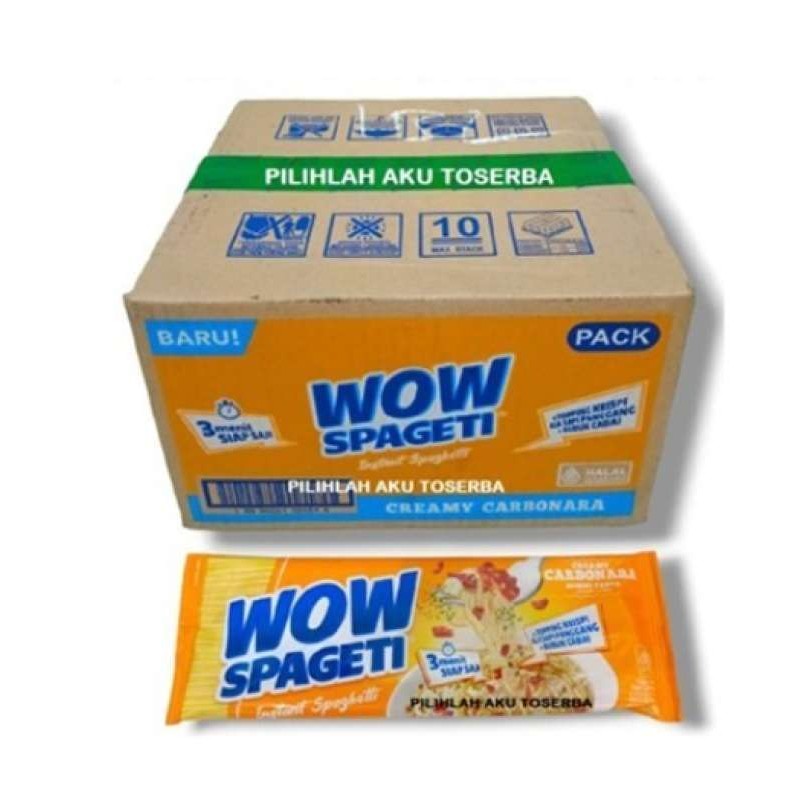 

Wow spaghetti carbonara [88g/1karton/8rcg/40pcs]
