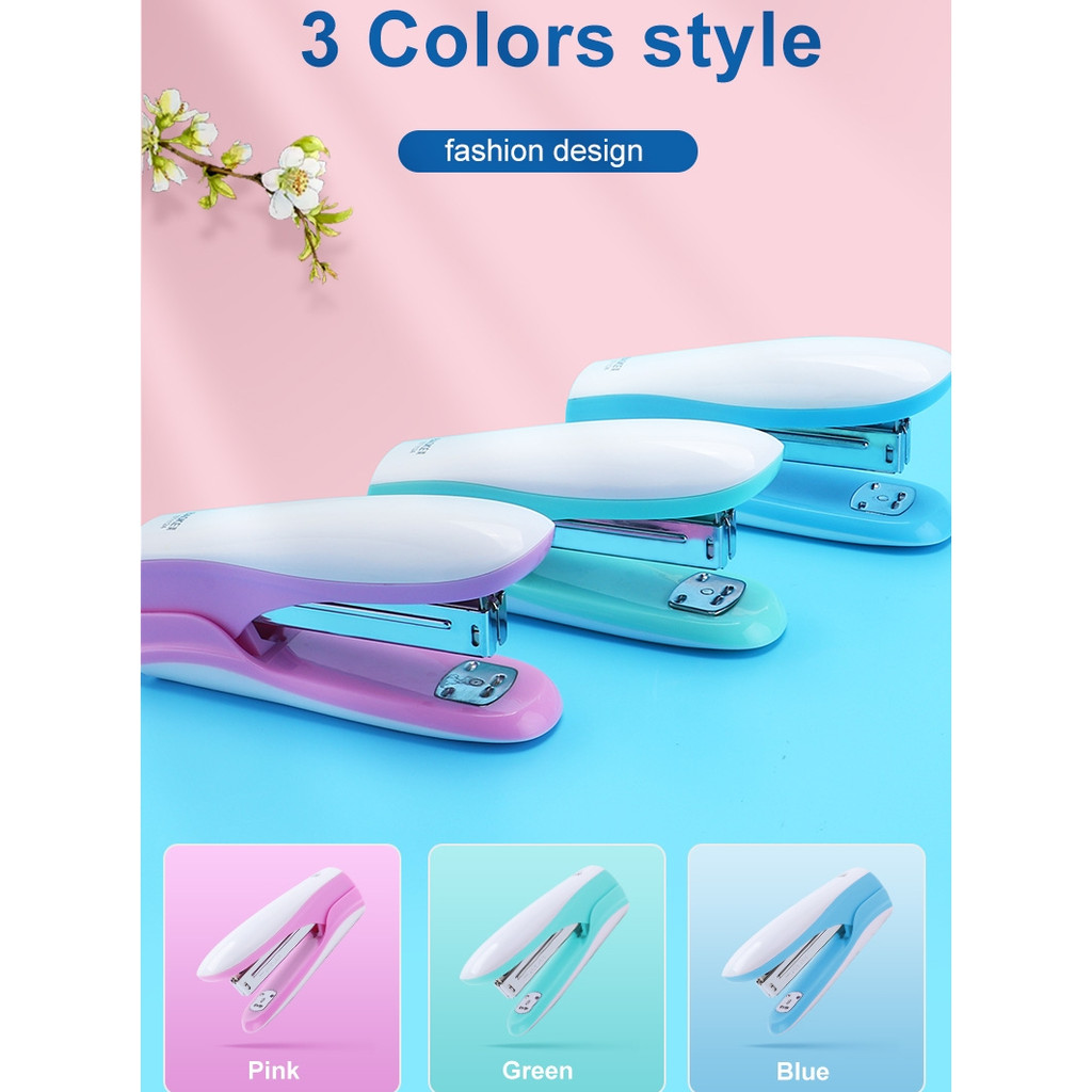 

Baoke ABS warna hemat tenaga kerja dan stapler cantik ST1124