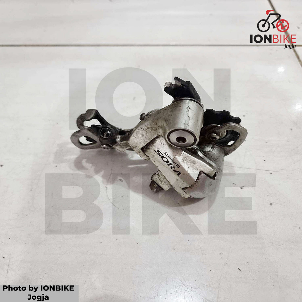 BARANG COPOTAN - Rd Shimano Sora 3400 CBP Silver GS Medium Cage 9 Speed Klasik Vintage Lepasan Seped