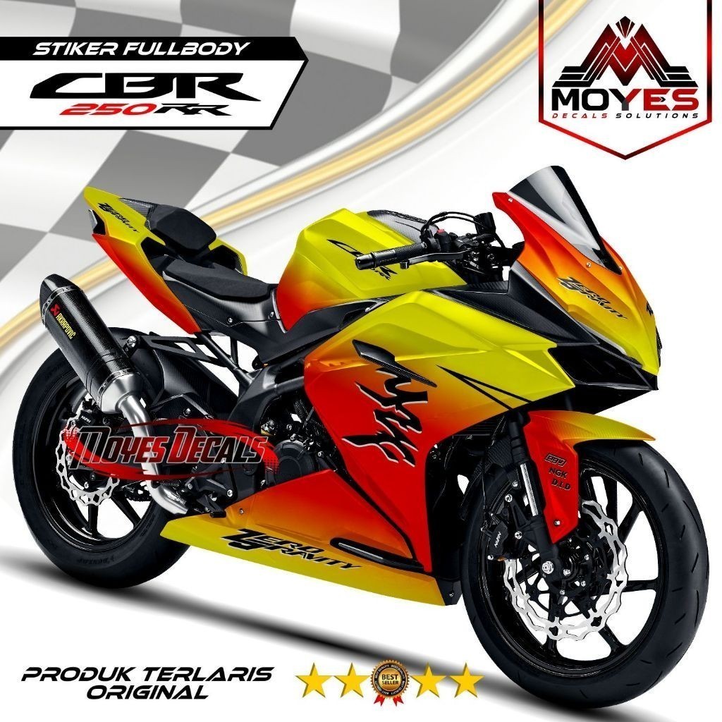 Decal Cbr 250 rr Fullbody Stiker Variasi CBR250RR Fullbody Decal Variasi Honda Cbr 250rr Fullbody