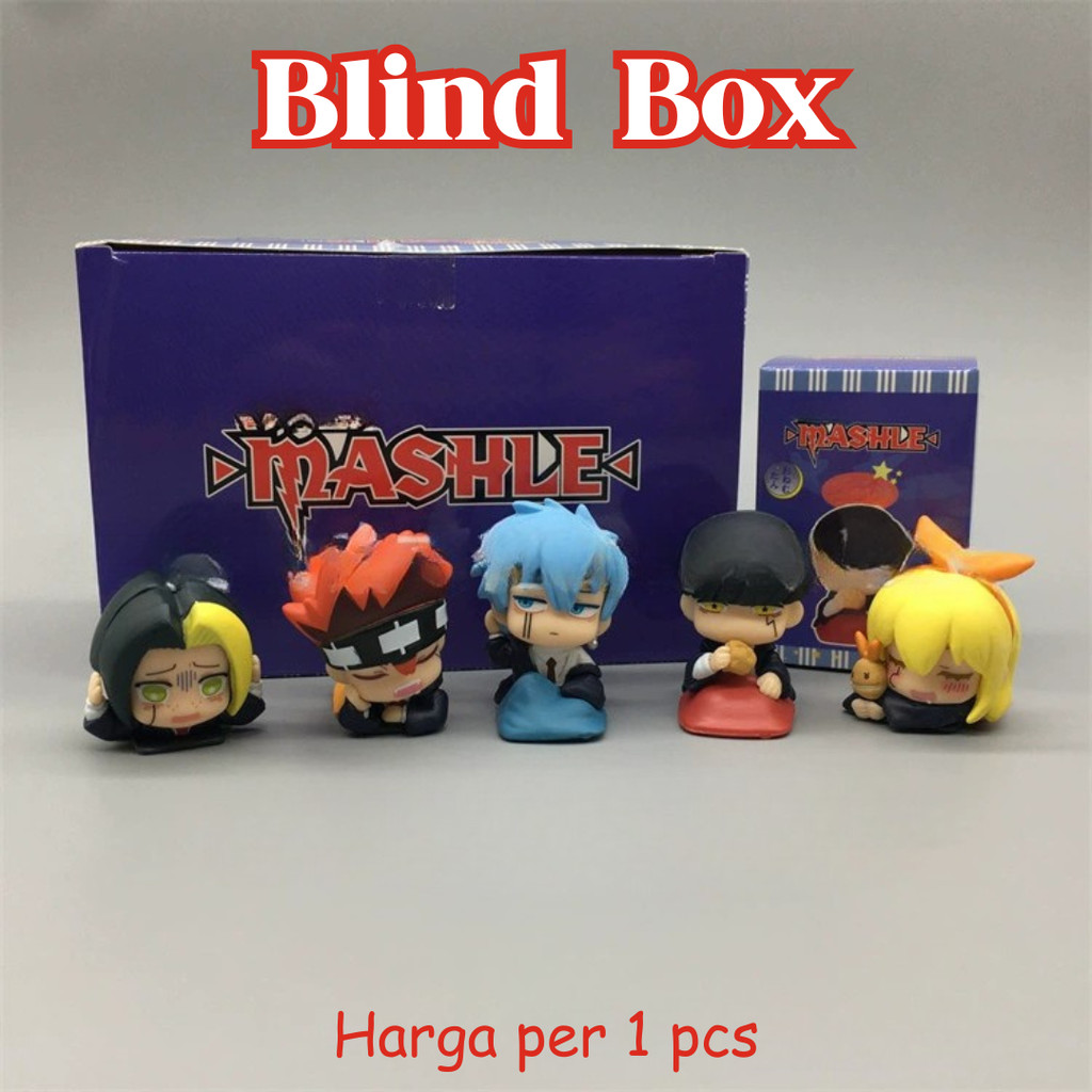 [randomfinds]  Blind Box MASHLE / Character Action Figure / Mainan Karakter Dalam Kotak / Blind Box 