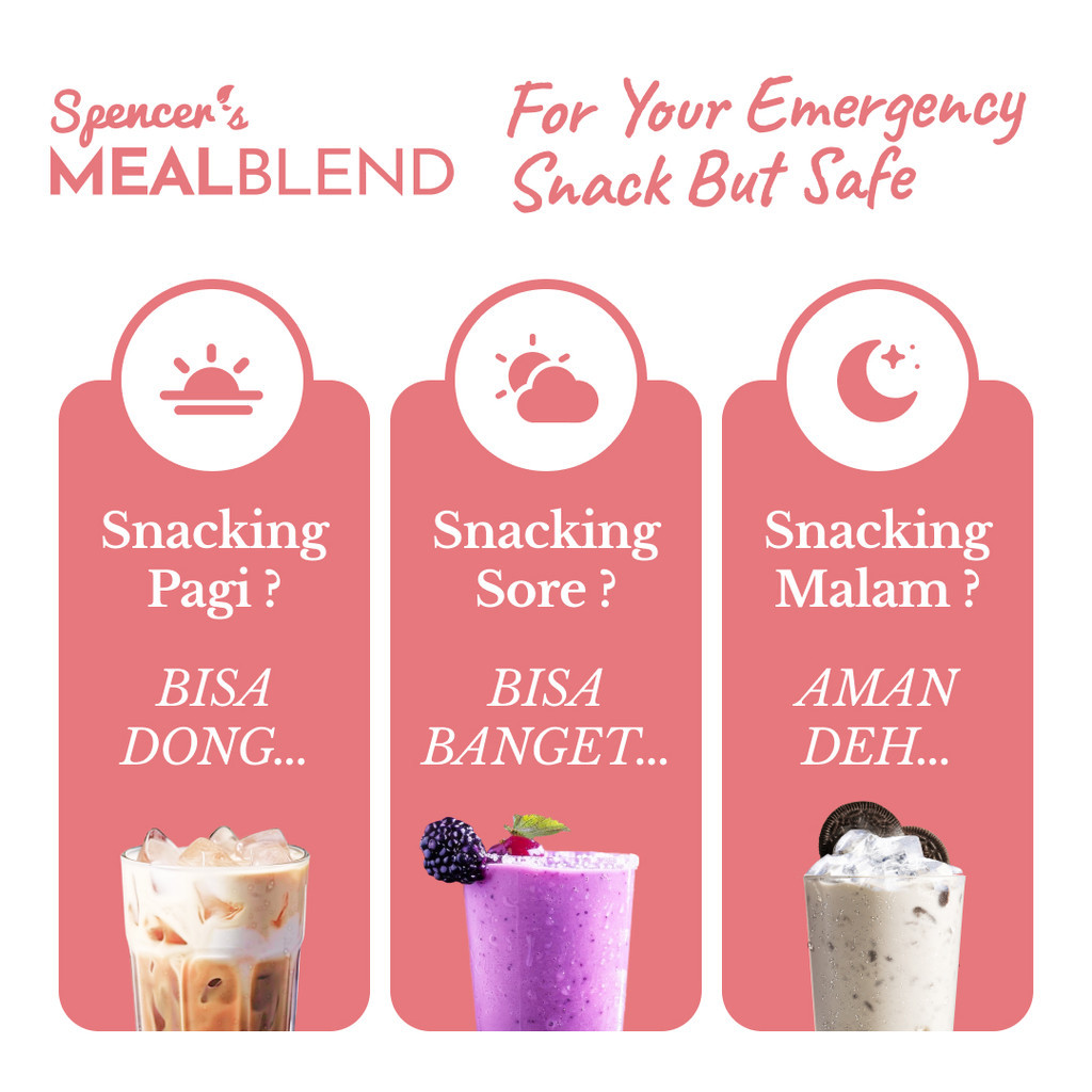 

RB [TRIAL SACHET] Multigrain Spencer's MealBlend - Meal Replacement Solusi Langsing Sehat