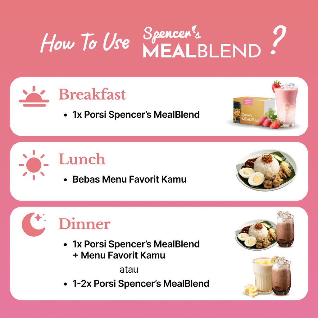 

[FLASH SALE] [TRIAL 1 SACHET] Multigrain Spencer's MealBlend - Meal Replacement Solusi Sehat dan