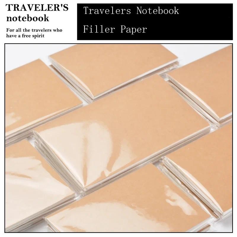 

Fromthenon Travelers Notebook Filler Papers for Monthly Weekly Plan Planner Retro Diary Refill Inner Core Vintage Stationery