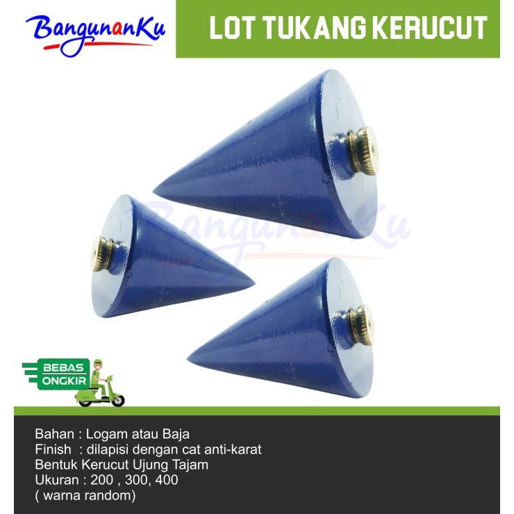 LOT TUKANG KERUCUT / LOT ARAH / LOT PERATA / KERUCUT TUKANG/LOT TUKANG