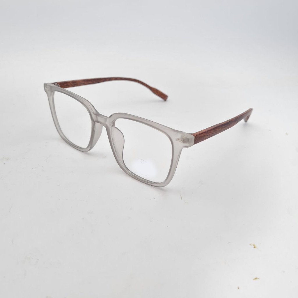 FLASH SALE  kacamata Frame Kayu photocromic pria wnita kotak retro 75231 SP bisa reques ukuran lensa