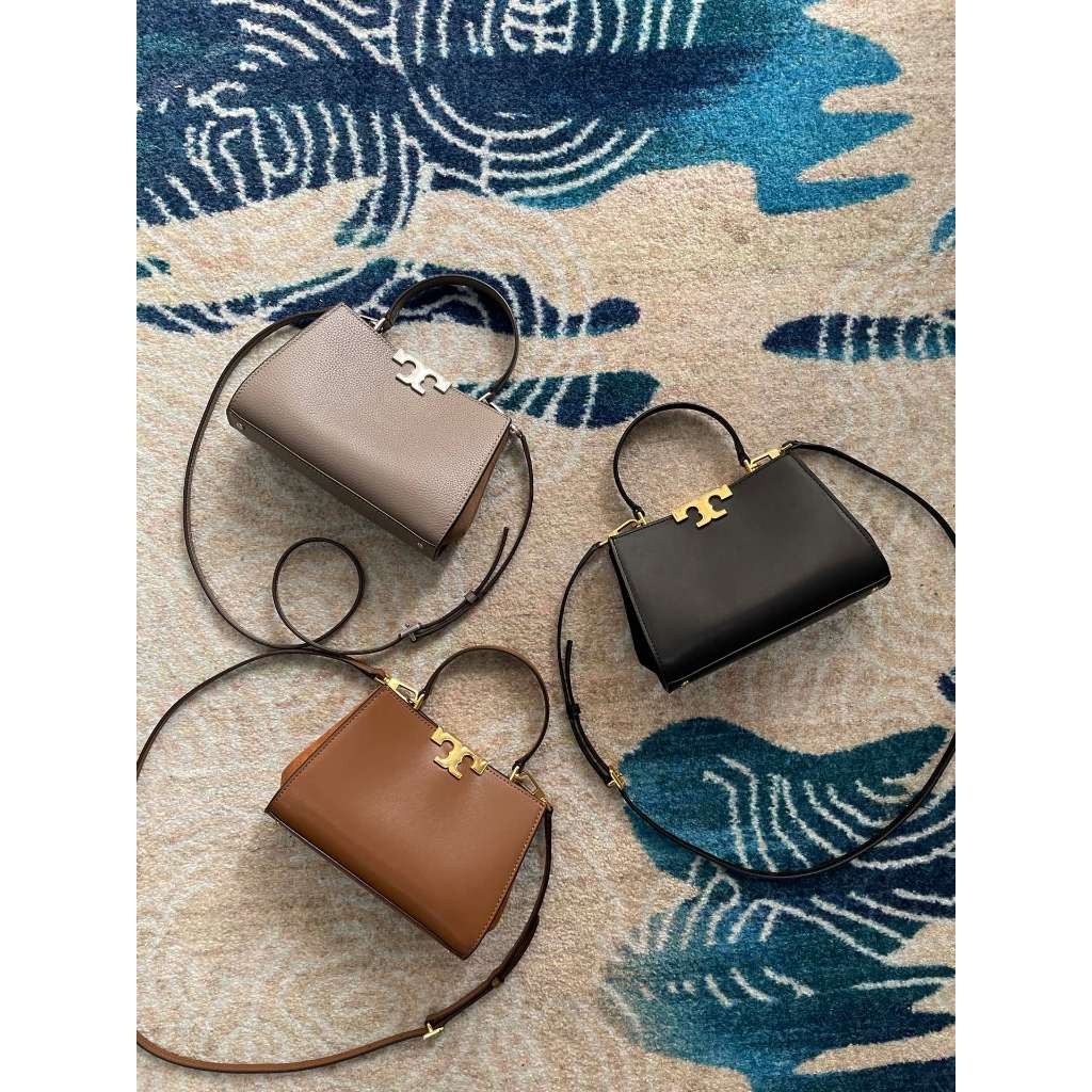 Tory burch/TB tas kulit Eleanor baru tas tangan tote bahu tas selempang