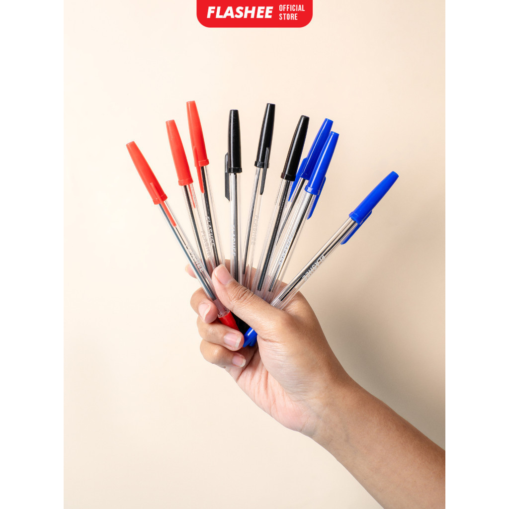 

Pulpen Gel Standard 1pack Isi 12 Pulpen Siswa Alat Tulis Bolpen Gel Flashee