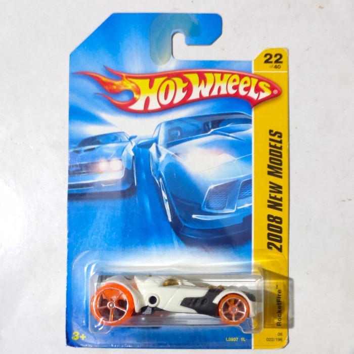 SR99 HW Hot Wheels RocketFire Rocket Fire putih 2008 New Models