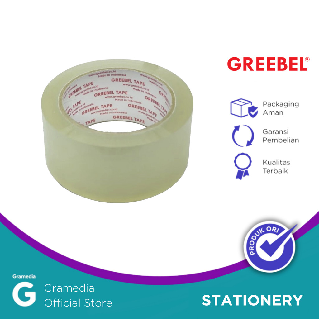 

GREEBEL OPP TRANSPARANT TAPE 48MMX100Y