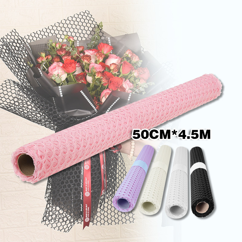 

Flower Mesh Jaring Korean Circle Nett Flower Wrap Flower Mesh Korean Jaring 50cmX4,5 Meter