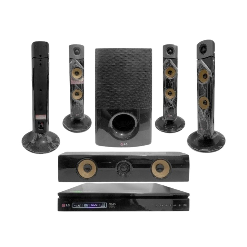 Home Theater LG Speaker Sound System DH6330H DVD 5.1 HD 1000W second