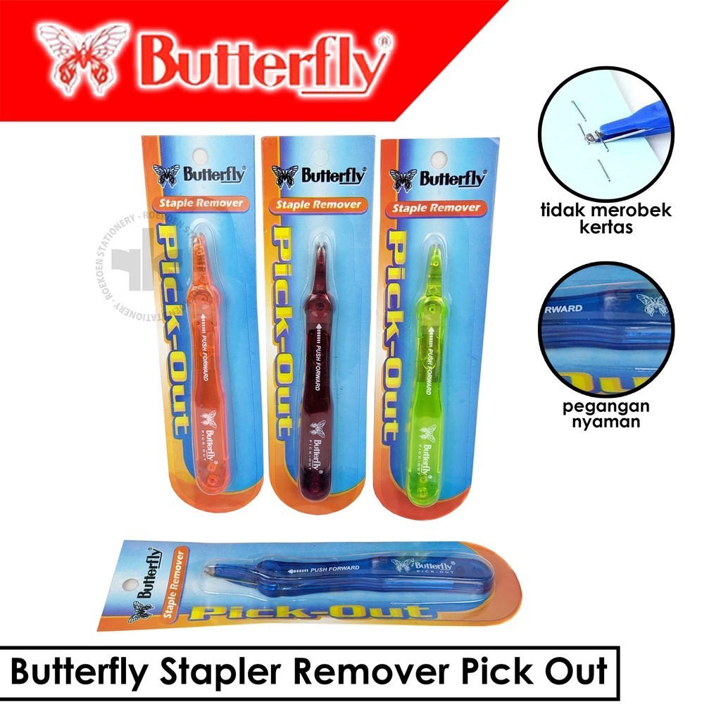 

Butterfly Stapler Remover Pick Out
