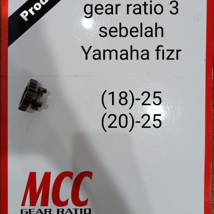 gear ratio 3 bancian yamaha f1zr