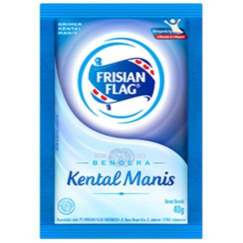 

Frisian Flag Kental Manis SACHET BIRU 1 Pak isi 6