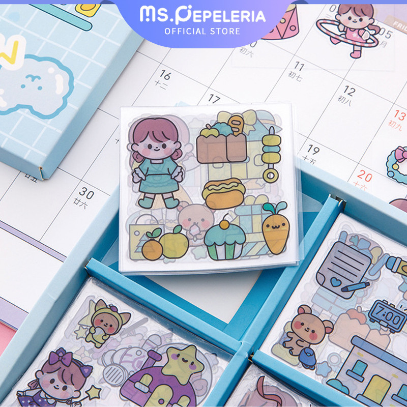 

Cute Sticker 20 PCS Aesthetic Sticker Karakter for student and office-Ms.Pepeleria