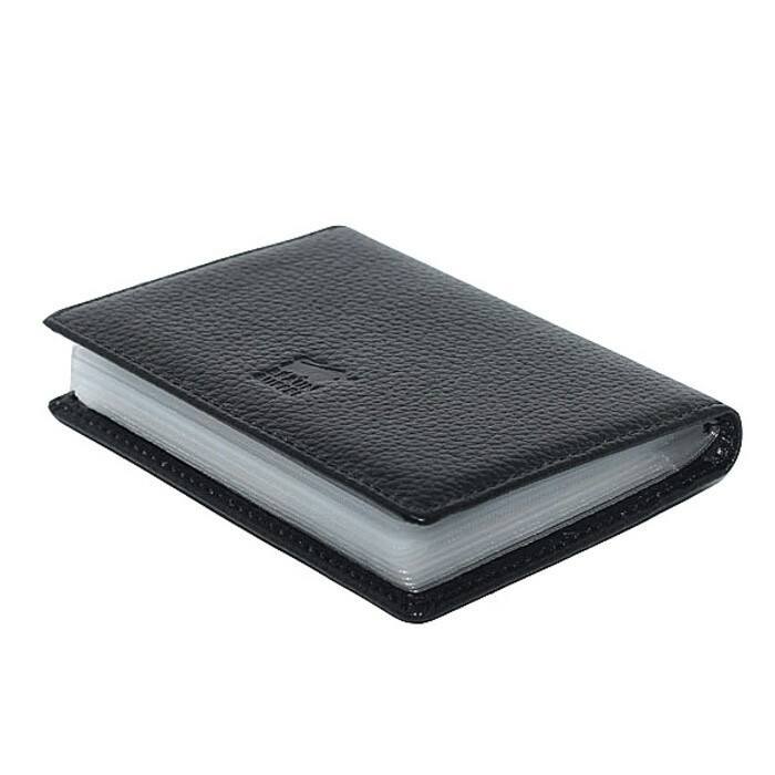 promo ✨ -DOMPET KARTU / CARD HOLDER KULIT BRAUN BUFFEL - Motif jeruk