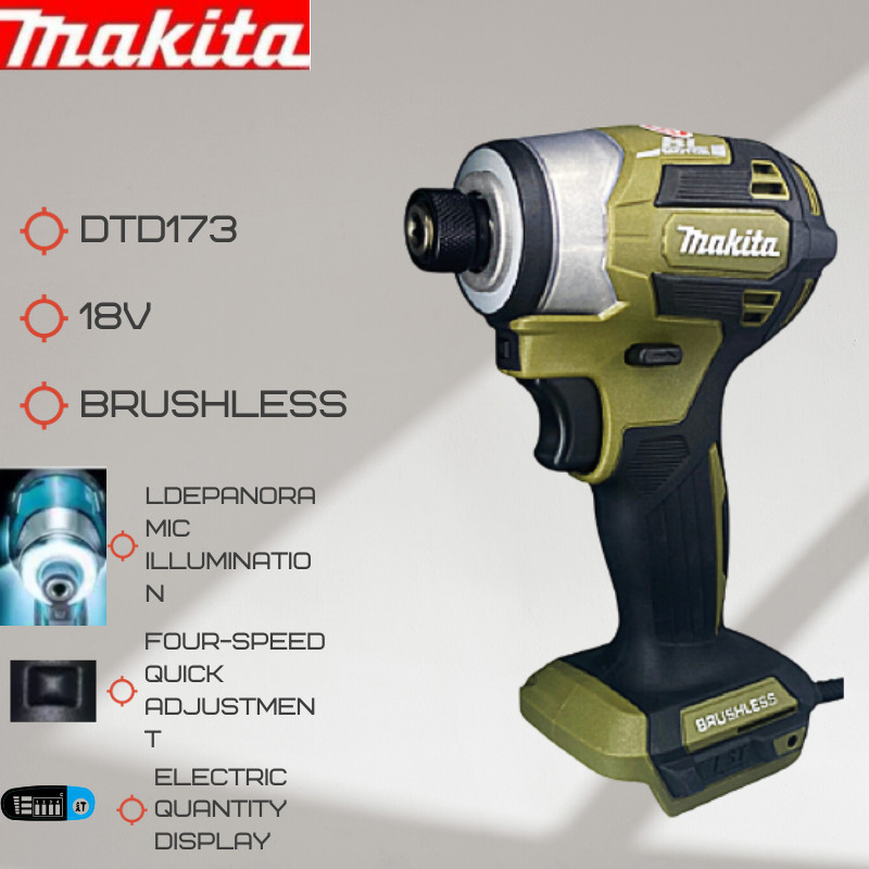 Makita DTD173 18V Electric Drill Tools Cordless Screwdriver Wireless Drill Free Shipping Power Tool 